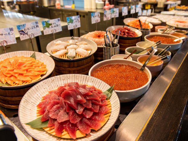 ラビスタ函館ベイ 朝食「北の番屋」自慢の海鮮盛り放題！