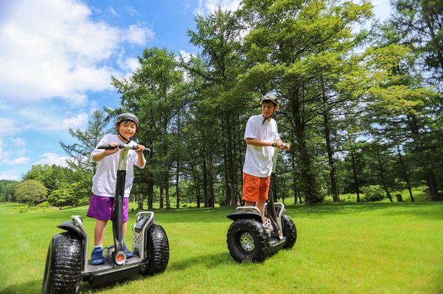 新富良野プリンスホテル セグウェイ体験（ホテルより徒歩約2分）※夏季営業