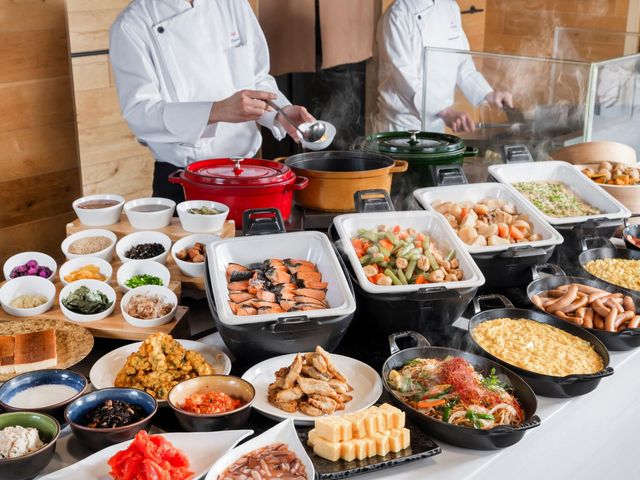 朝食バイキング「展望レストランMINORI」の画像