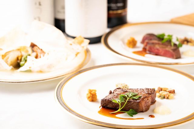 ホテル甘露の森 夕食　和洋ハーフブッフェ（セット）