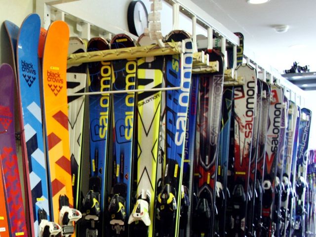 スキーレンタルショップの画像