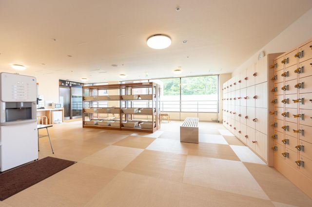 ホテル甘露の森 更衣室