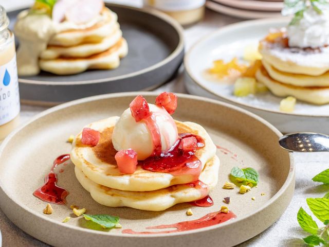 朝食ビュッフェの画像