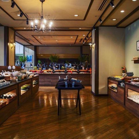 ホテルクレッセント旭川 朝食ビュッフェ会場