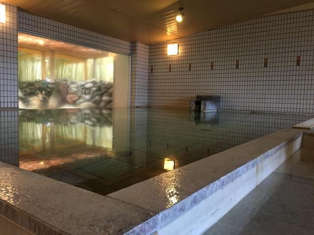 花びしホテル 女性温泉大浴場「はなの湯」内風呂