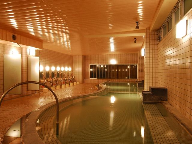 花びしホテル 男性温泉大浴場「ひしの湯」　内風呂