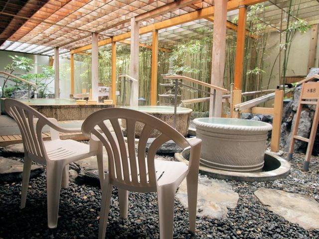 1階外気浴 ととのいスペース【女性】の画像