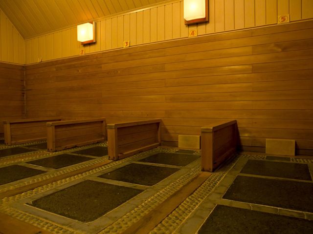 岩盤風呂の画像