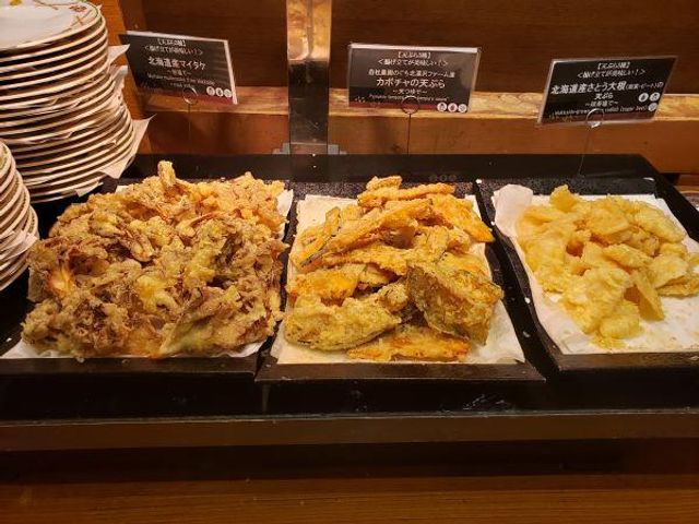 北海道産野菜の天ぷらの画像