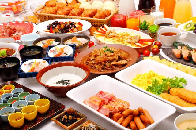 ホテルJALシティ青森 朝食は40品以上のお料理をブッフェでご提供