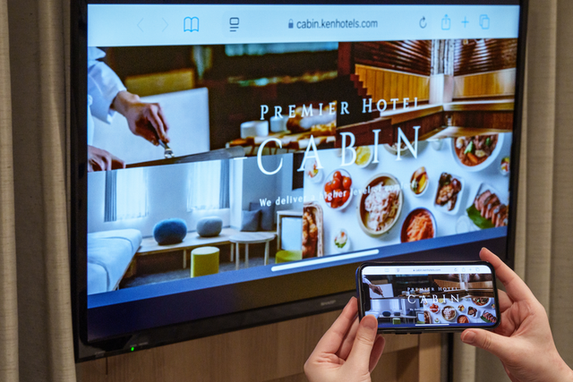 プレミアホテル-CABIN-新宿 テレビ