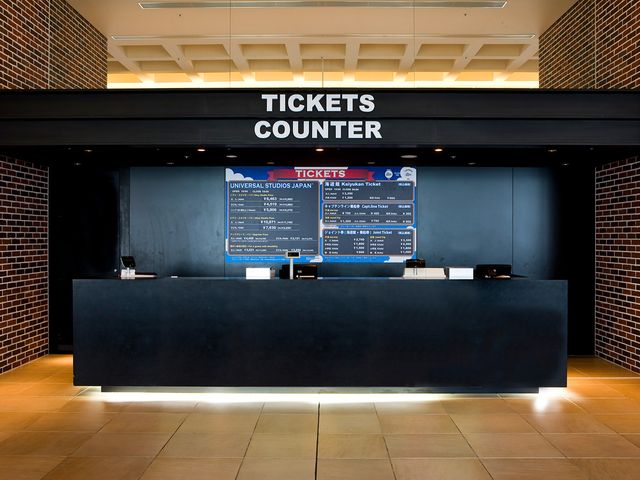 ホテル ユニバーサル ポート チケットカウンター