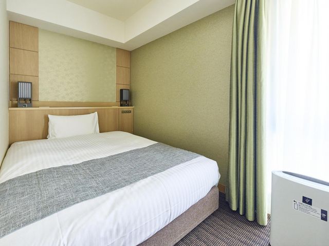 ベッセルホテルカンパーナ京都五条 スタンダードシングル・セミダブル【建物側の為外の景色は見えません】