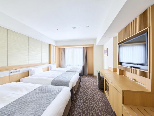 ベッセルホテルカンパーナ京都五条 スーペリアルーム（25.2㎡）3名1室の場合エキストラベット１台利用