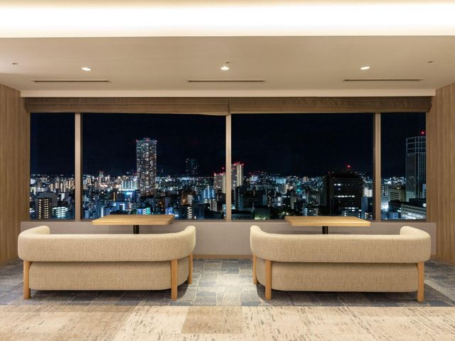 三井ガーデンホテル広島 最上階ゲストラウンジ
