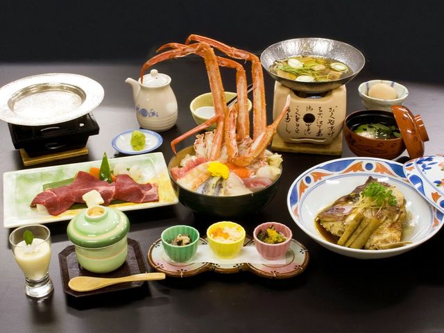 玉造温泉　保性館 蟹海鮮丼（「蟹海鮮丼」プラン）