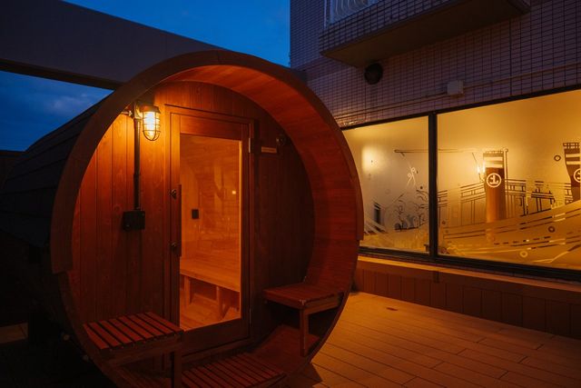 湯ノ浦温泉　汐の丸 バレルサウナ