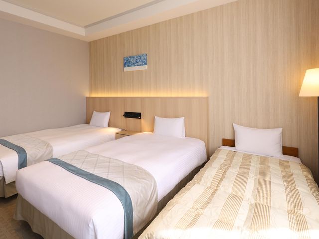 ツインルーム＜1室3名様利用＞の画像