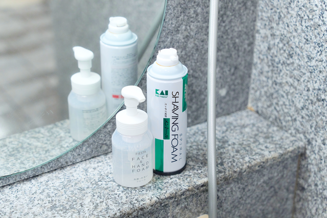 ホテル法華クラブ福岡 シェービングフォーム（浴場）