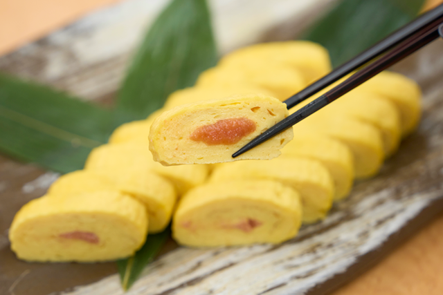 ホテル法華クラブ福岡 【朝食】明太卵焼き