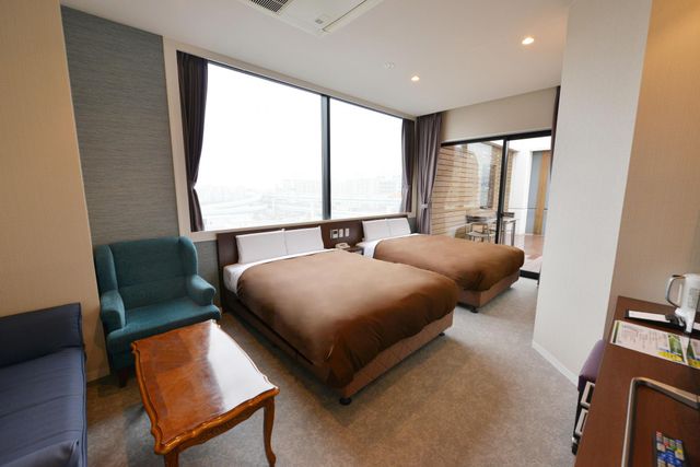 ホテルニューガイア上呉服 スーペリアツイン(モダン-modern-)　30.73㎡～