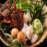 伊勢海老と海の幸