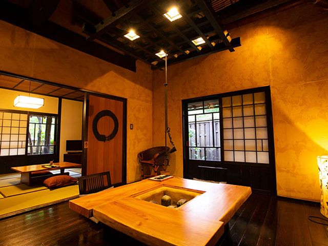 黒川温泉　黒川荘 露天風呂付離れ一例