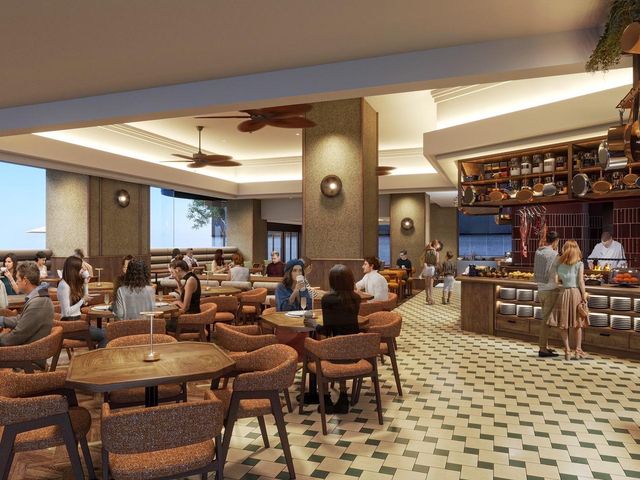 朝食会場　CROSS TIME CROSS BE　12月1日からグランドオープン　※イメージの画像