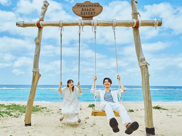 奄美温泉 大和 ハナハナビーチリゾート ブランコ