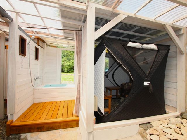 貸切りテントサウナ（オプション・要予約）の画像