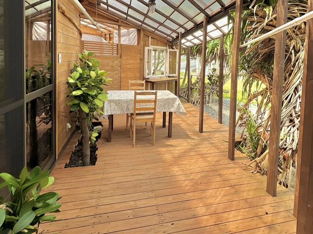 福木のキャビン・ウッドデッキ（干場付き）の画像