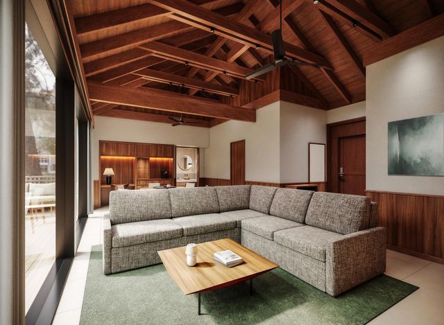 sankara hotel＆spa 屋久島 サンカラヴィラスイート　リビング（イメージ）