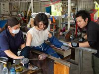 かりゆし琉球ガラス体験の画像