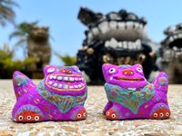 シーサー絵付け体験の画像