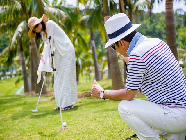 カヌチャベイホテル＆ヴィラズ 【パターゴルフ】沖縄らしく、ビーチサイドエリアにあるコースでプレー。