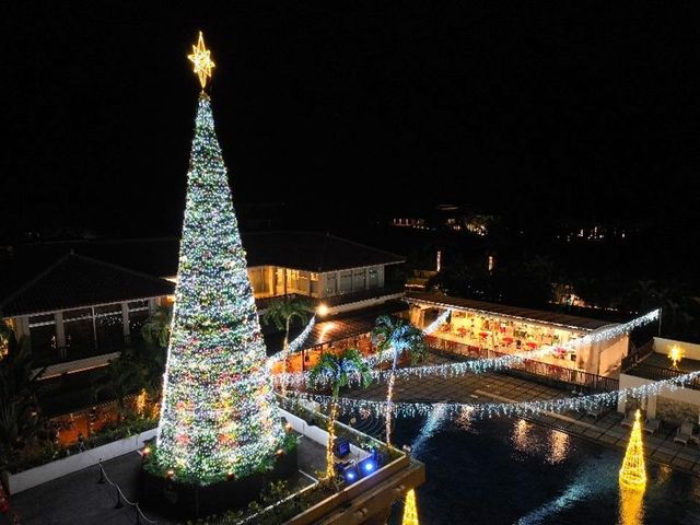 カヌチャベイホテル＆ヴィラズ 【スターダストファンタジア】シンボルである光輝く「マザーツリー」