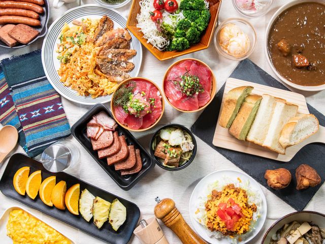 ベッセルホテル石垣島のしあわせ朝ごはんの画像