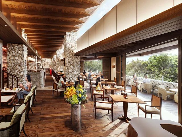 BLISSTIA SUITES＆RESORT 沖縄恩納村 メインダイニング森MUI