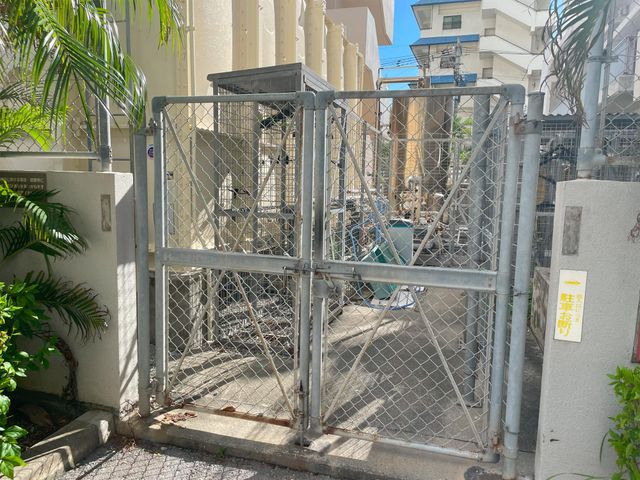 機材干し場の画像