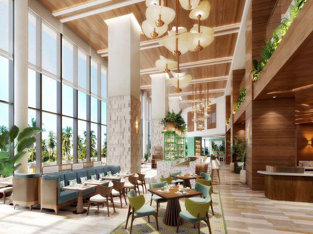 キャノピーbyヒルトン沖縄宮古島リゾート 1階オールデイダイニング「THE MA-SAN'S BEACH HOUSE 」